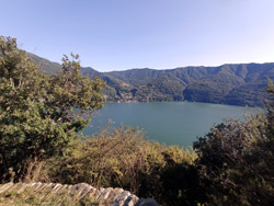 Sentier vers Ticèe (410 m) - Laglio | Randonnée de Laglio au Mont Colmegnone